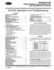Carrier 48HG016 Controls Operation And Troubleshooting