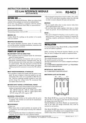 M-System R3-NC3 Instruction Manual
