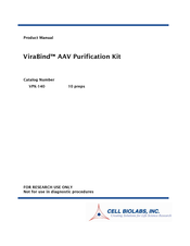 Cell biolabs ViraBind Series Product Manual