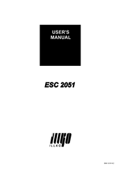 ILLKO ESC 2051 User Manual