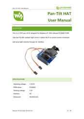 Waveshare Pan-Tilt HAT User Manual