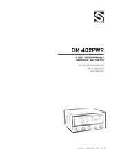 Orbit Merret OM 402PWR Manual