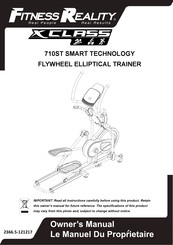 Fitness Reality X-Class 710ST Owner's Manual