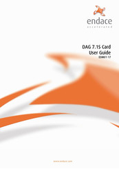 Endace DAG 7.1S User Manual