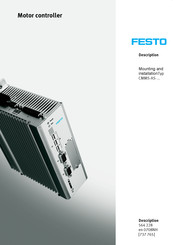Festo CMMS-ST Series Mounting And Installation