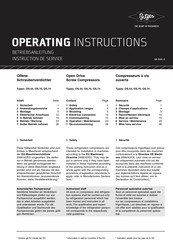 Bitzer OS.70 series Operating Instructions Manual