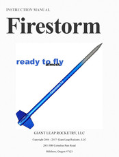 Giant Leap Rocketry Firestorm Instruction Manual