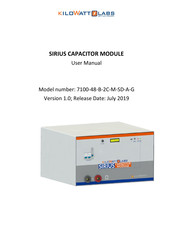 Kilowatt Labs Sirius 7100-48-B-2C-M-SD-A-G User Manual