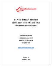 ChemInstruments SS-HT-30 Operating Instructions Manual