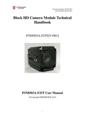 Powerview P3N8503A-F25T Technical Handbook