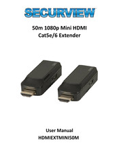 SecurView HDMIEXTMINI50M User Manual