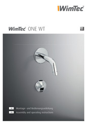WimTec ONE WT Assembly And Operating Instructions Manual