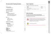 Novis Vita Juicer S1 Operating Instructions Manual