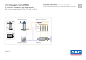SKF MicroDosage System Assembly Instructions Manual