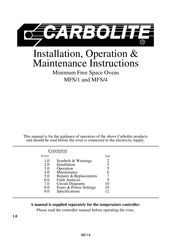 Keison Carbolite MFS/4 Installation, Operation & Maintenance Instructions Manual