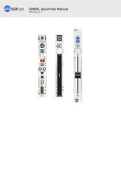 SSSR Labs SM800 Assembly Manual