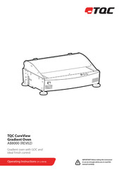 TQC CureView AB8000 Operating Instructions Manual