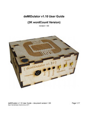 Bad Handshake Electronics deMIDulator v1.10 User Manual