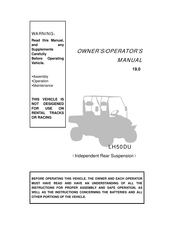 Linhai LH50DU Owner's/Operator's Manual