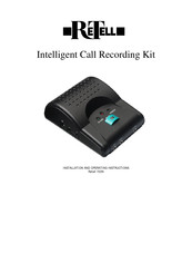 Retell 703N Installation And Operating Instructions Manual
