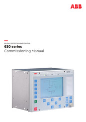 ABB REF630 Comissioning Manual