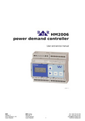 BMR HM2006 User And Service Manual