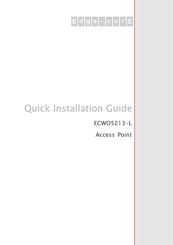 Edge-Core ECWO5213-L Quick Installation Manual