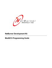 NetBurner Mod5213 Software Programming Manual
