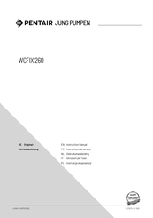 Pentair Jung Pumpen WCFIX 260 Instruction Manual
