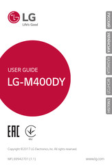 LG LG-M400DY User Manual