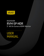 Elvid RIGVISION RVM-5P-HDR User Manual
