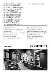 DeDietrich DHD7000X Manual To Installation