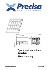 Precisa Smartbox Piece counting Operating Instructions Manual