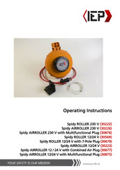 IEP Spidy ROLLER 12/24 V Operating Instructions Manual