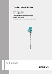 Siemens SITRANS LG260 Operating Instructions Manual