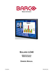 Barco Solaris LC40 Owner's Manual