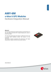 Ublox AMY-6M Hardware Integration Manual