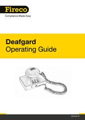 Fireco Deafgard Operating Manual