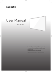 Samsung HG32NE595 User Manual