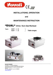 NAYATI NGWT 7-55 Installation, Operation And Maintenance Instructions