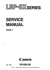 Canon LBP-CX Series Service Manual