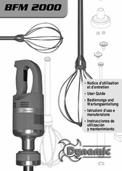 Dynamic BFM 2000 User Manual
