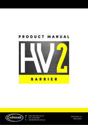 Saferoads HV2 Safety Barrier Product Manual