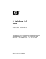 HP AlphaServer ES47 M4 Upgrade Manual