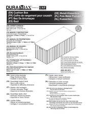 USP DURAMAX Cushion Box Owner's Manual