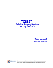 TC Communications TC8927 User Manual