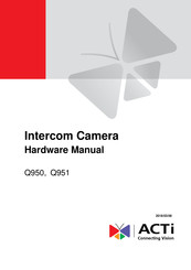 ACTi Q951 Hardware Manual