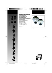 Oase D160 Set Directions For Use Manual
