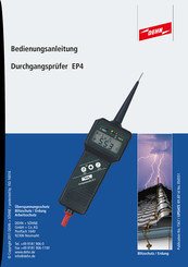 Dehn EP4 Instructions For Use Manual