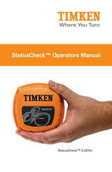 Timken StatusCheck Quick Start Manual